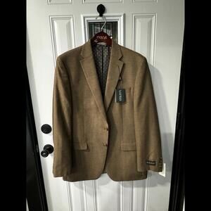 Ralph Lauren Suit Jacket / Blazer Light Brown Size 42 L NWT
